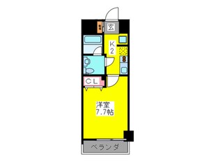 ラナップスクエア南堀江(802)の物件間取画像